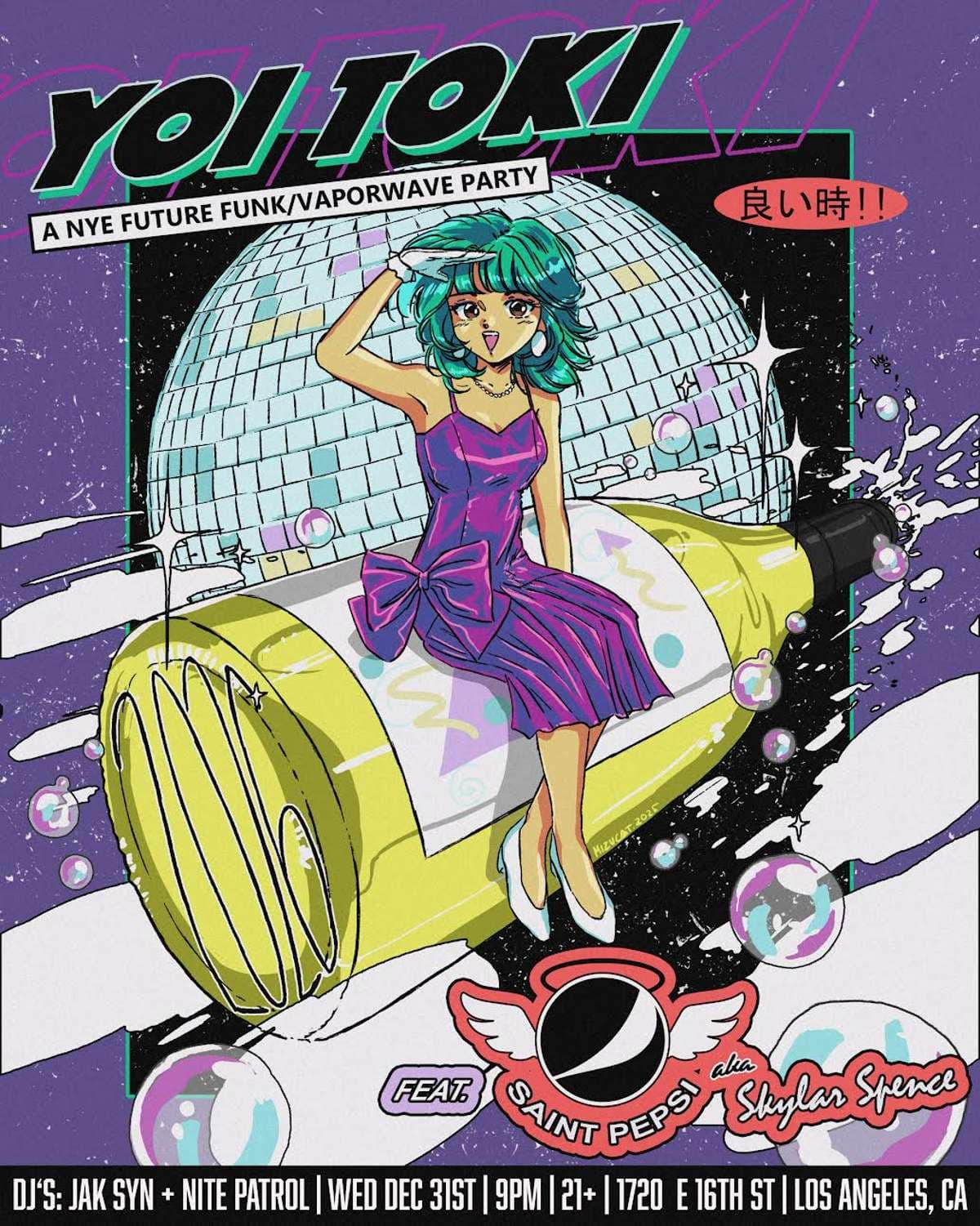 Yoi Toki: A Future Funk New Years Eve ft. St. Pepsi aka Skylar Spence