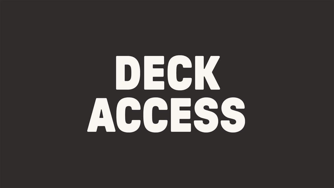 Salt Deck Access - Santana - Not a Concert Ticket