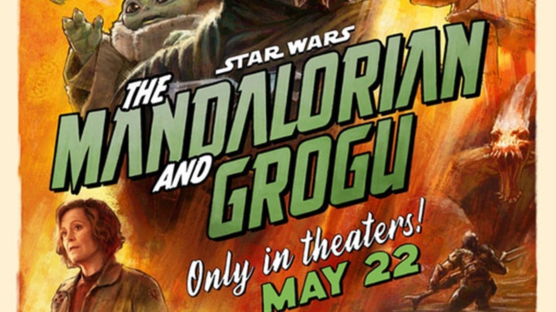 The Mandalorian and Grogu (Open Caption Showing)