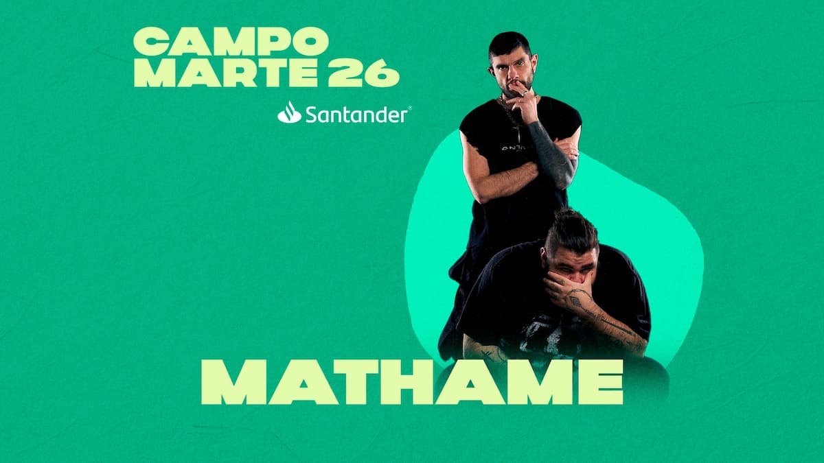 MATHAME - CAMPO MARTE SANTANDER (NO INCLUYE ACCESO AL EVENTO DE DÍA)