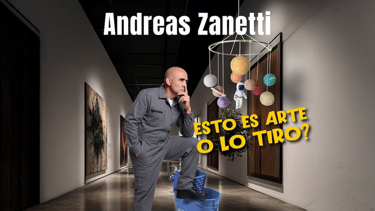 Andreas Zanetti, Esto es arte o lo tiro?