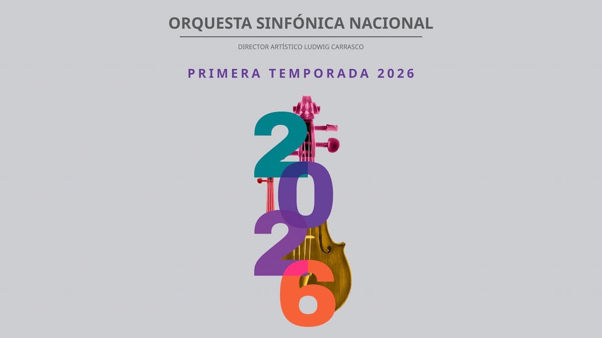 Orquesta Sinfónica Nacional Tenor Ramón Vargas, 8+. Ingreso 11:45 h.