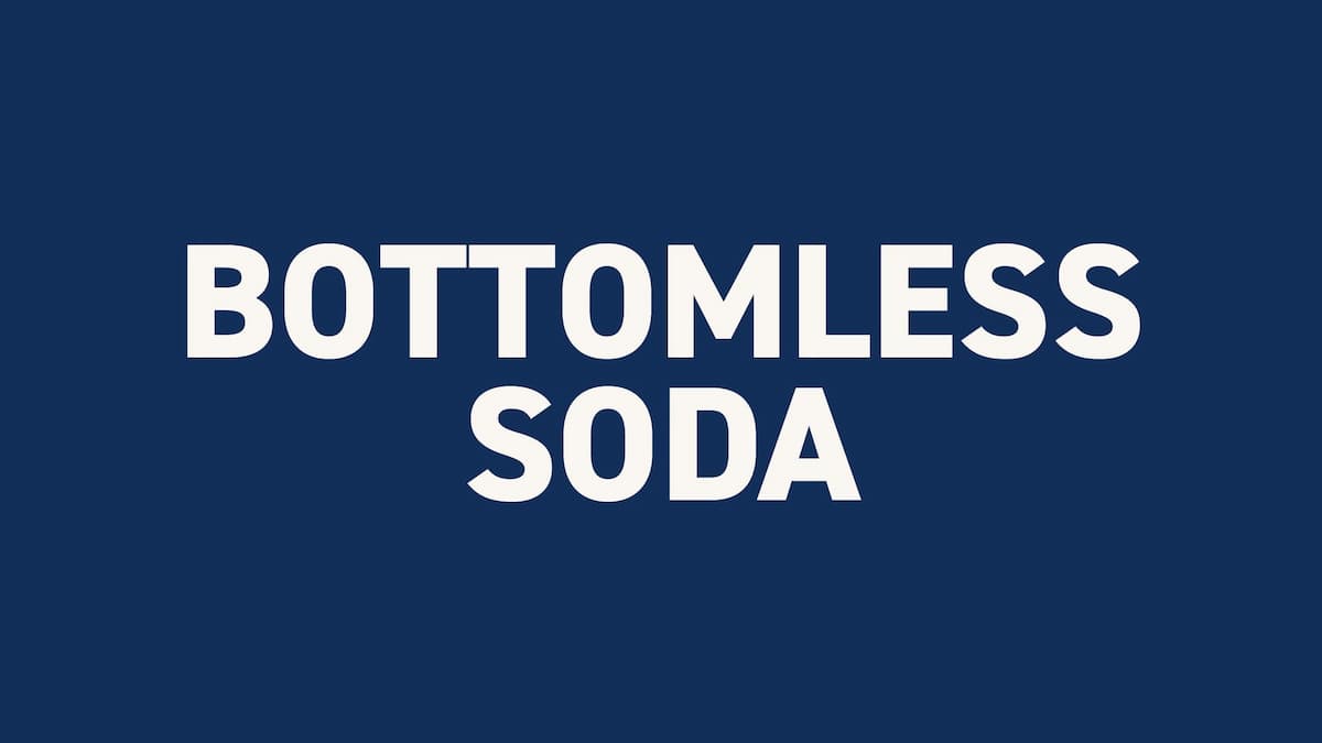 Bottomless Soda - Emo Nite - 21+ - Not a Concert Ticket