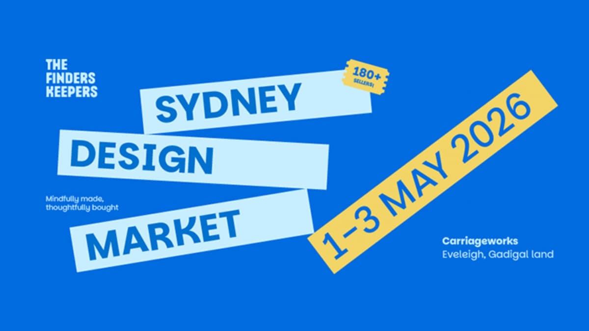 THE FINDERS KEEPERS MELBOURNE DESIGN MARKET AW26