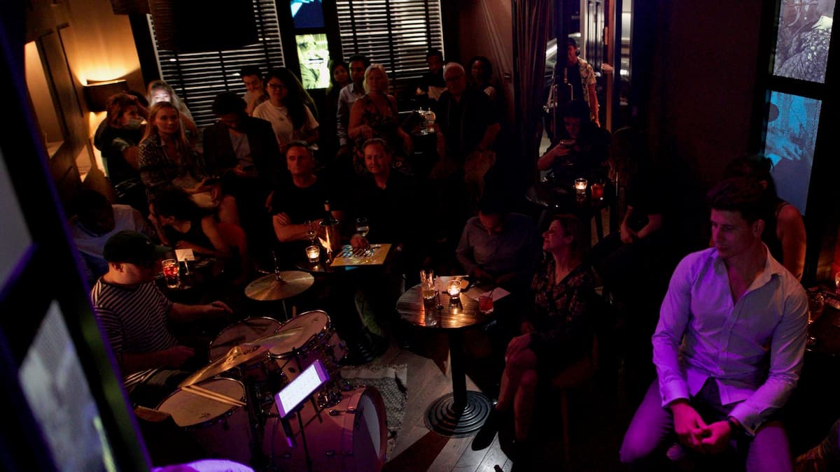 The Cocktail Set from Piano Bar at Red Room Studios, Soho - Live Jazz