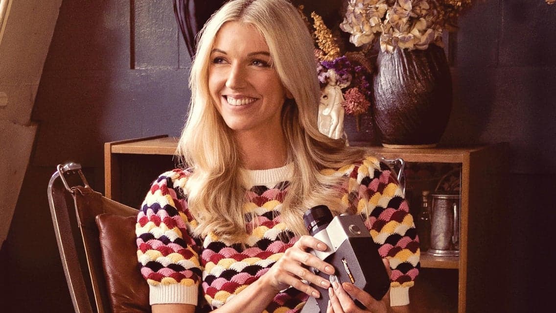 Harriet in her nostalgic 1970's show, Trying To Get The Feeling Again