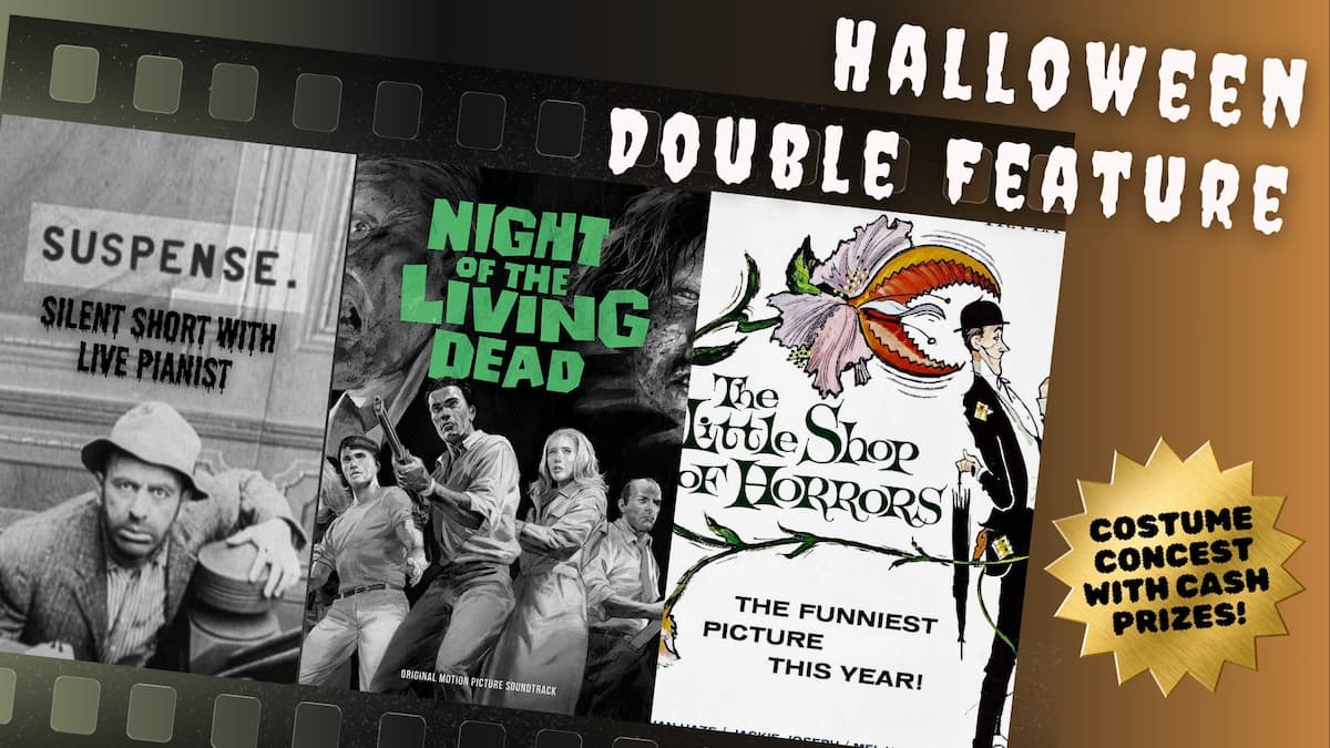 Halloween Double Feature-Night of the Living Dead, Little Shop Horrors