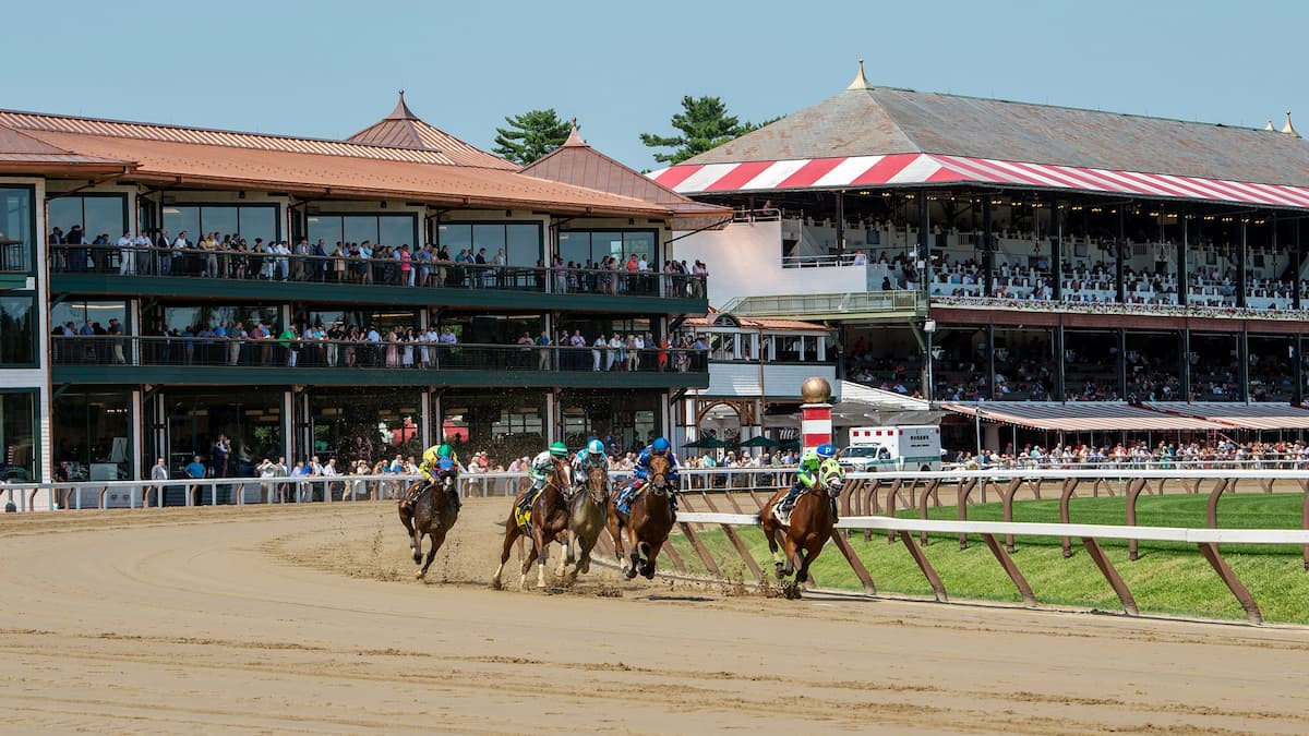 Saratoga Race Course Porch Dining
