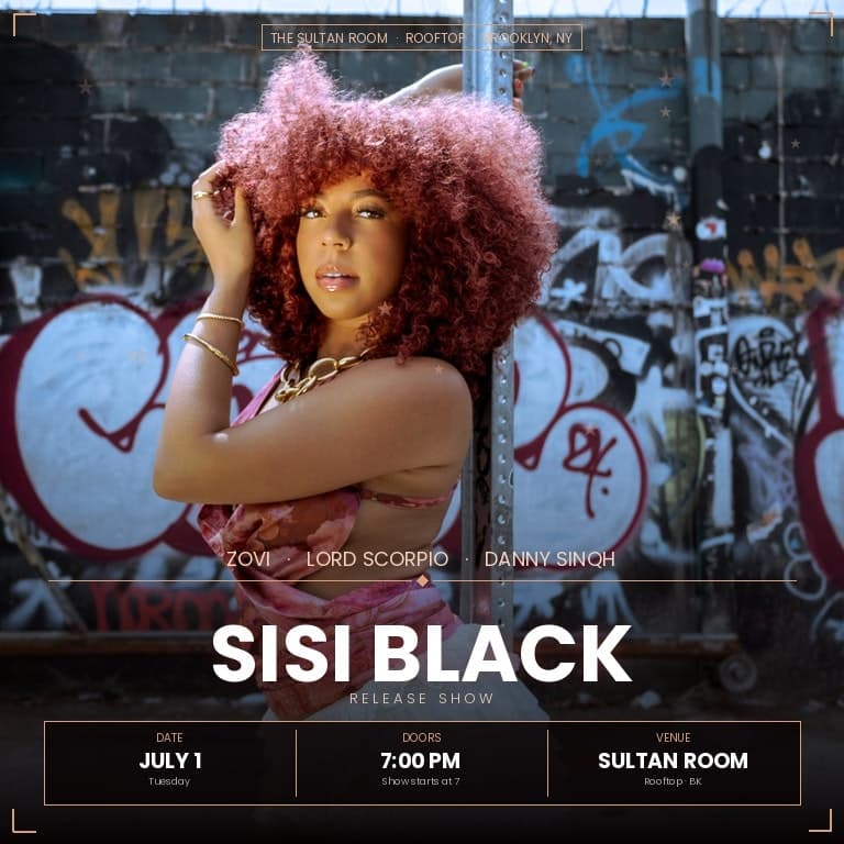 Sisi Black (Release Show), Danny Sinqh, Zovi, Lord Scorpio