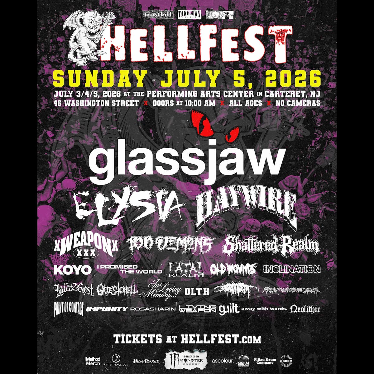 Hellfest Sunday July 5th Single Day