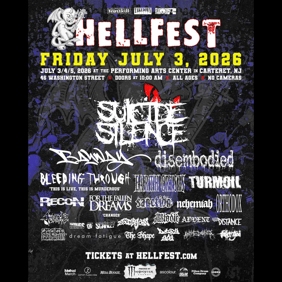 Hellfest Friday July 3rd Single Day