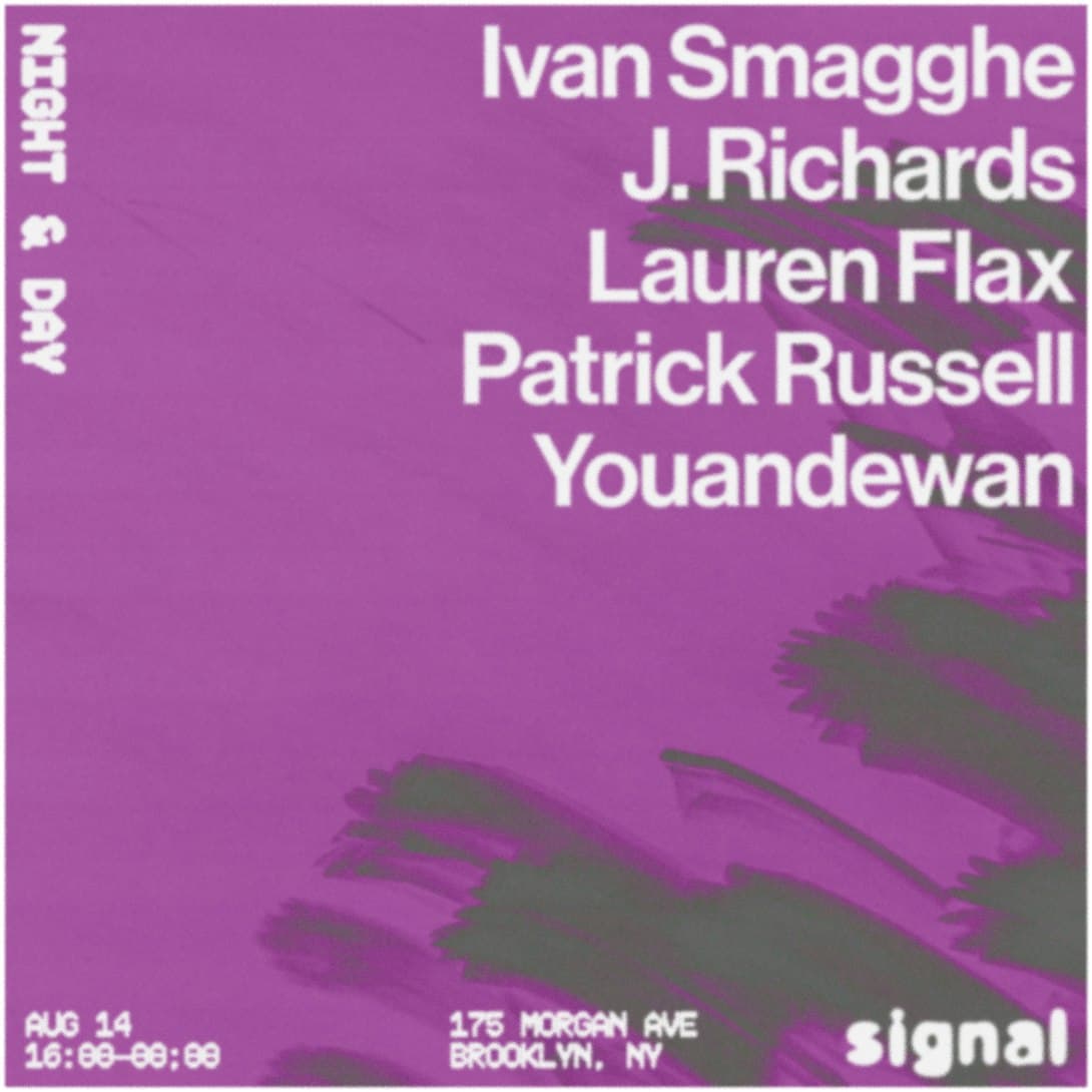 Night & Day: Ivan Smagghe, Youandewan, Lauren Flax