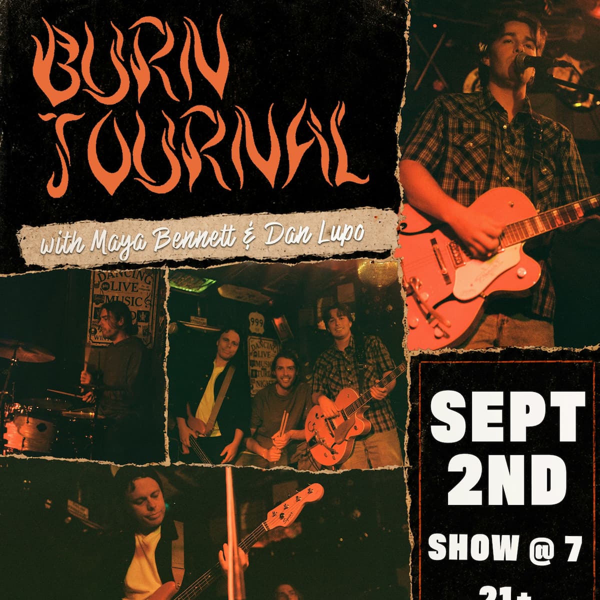 Burn Journal, Maya Bennett and Dan Lupo