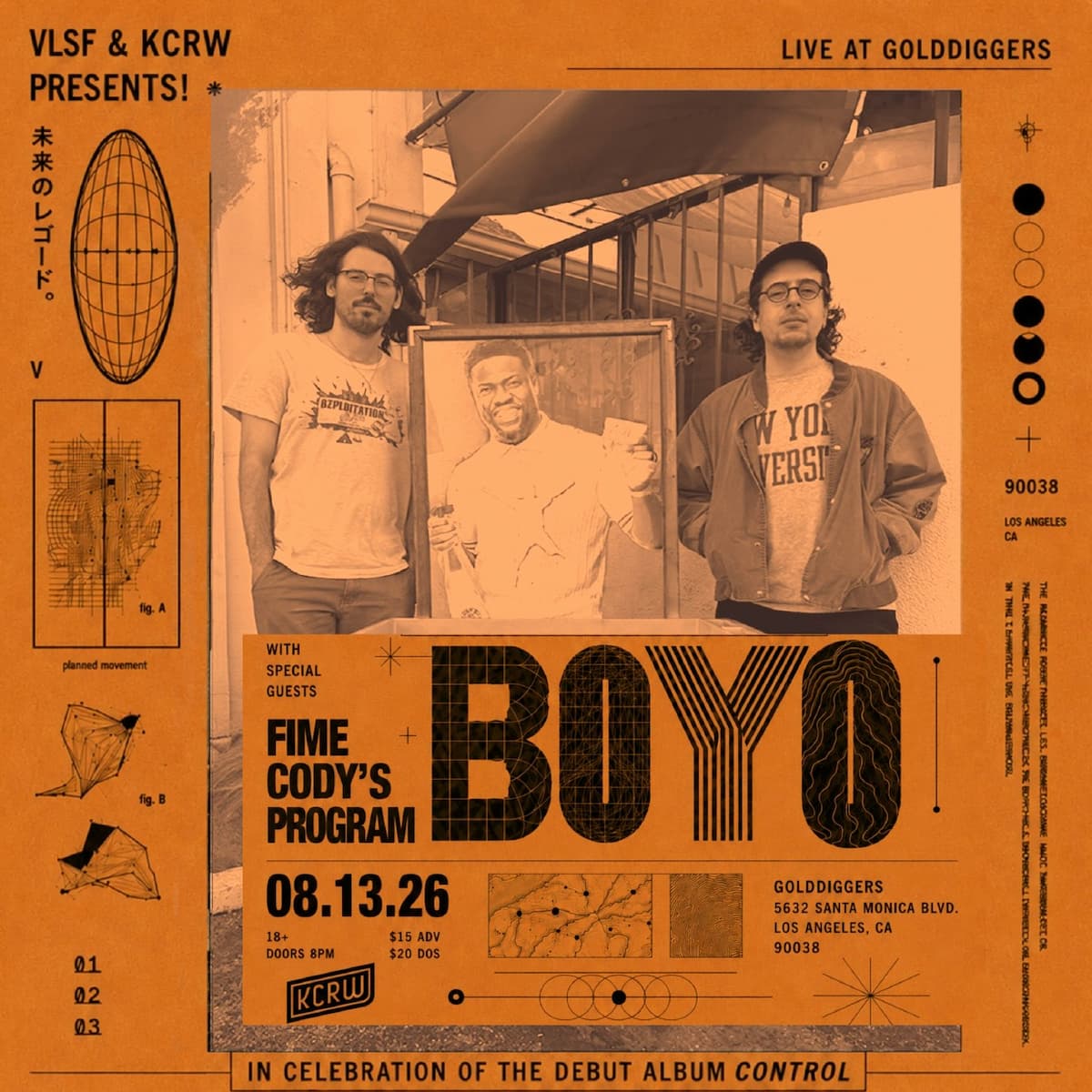 VLSF & KCRW presents: BOYO ft. Fime, Cody's Program
