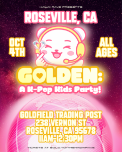 GOLDEN: A K-Pop Kids Party