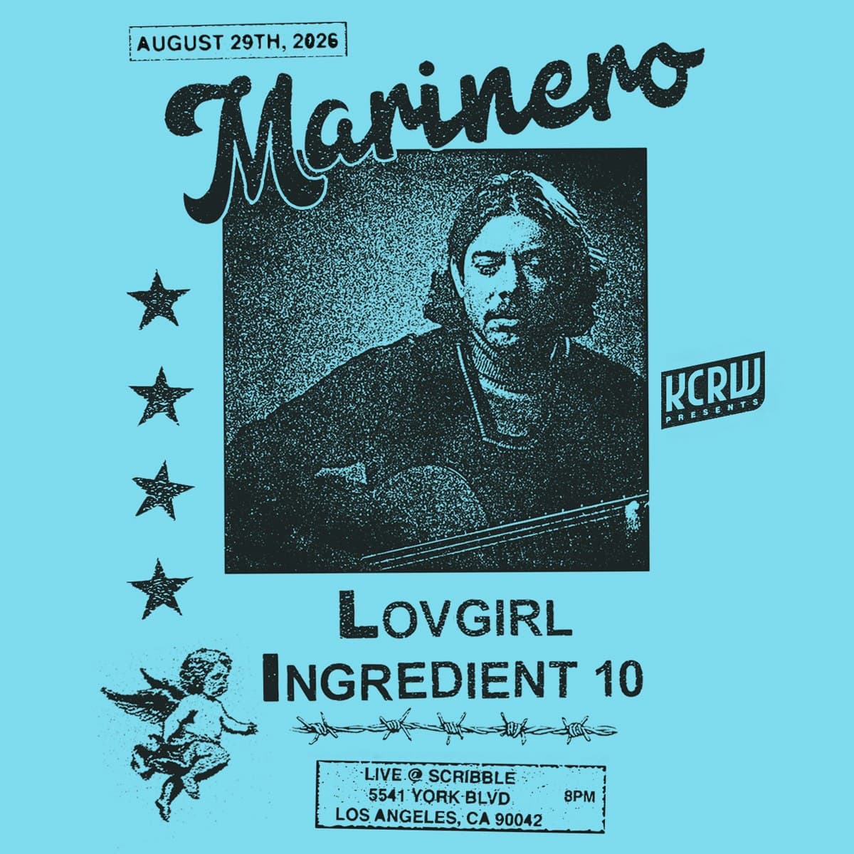 KCRW Presents: Marinero / Lovgirl / Ingredient 10