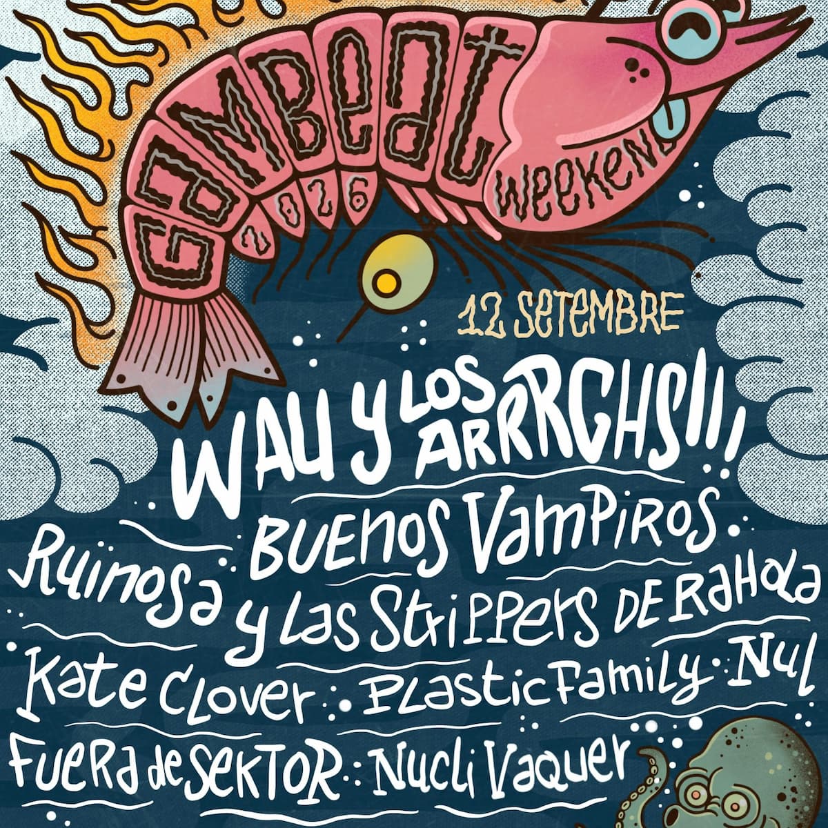 GAMBEAT WEEKEND: Kate Clover, Buenos Vampios...