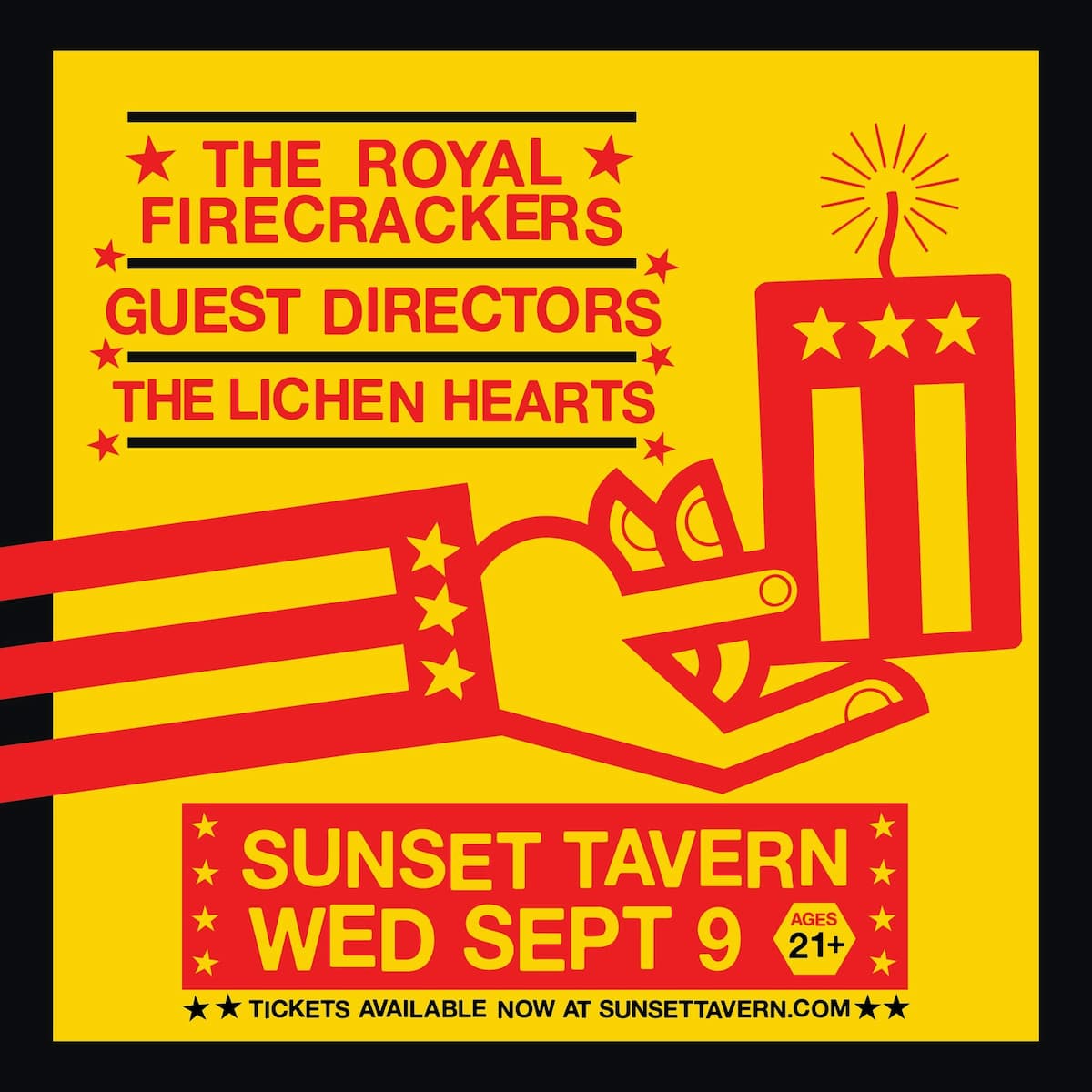 The Royal Firecrackers, Guest Directors, The Lichen Hearts