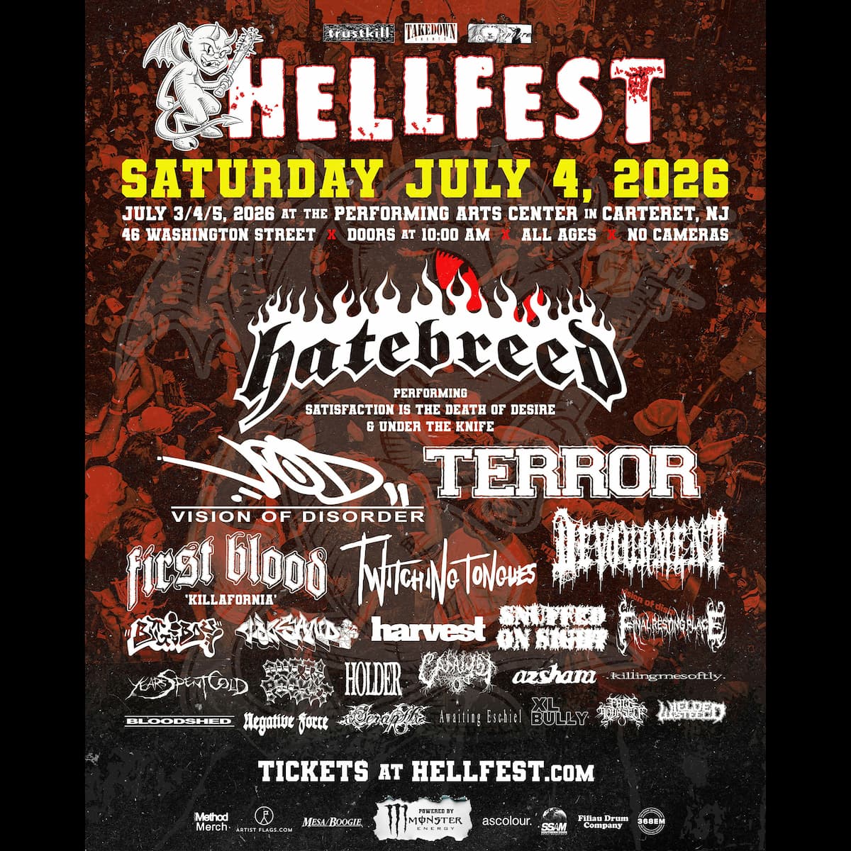 Hellfest Saturday July 4th Single Day
