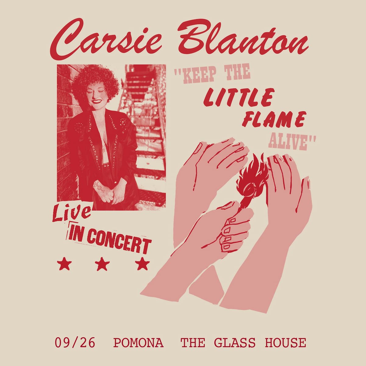 Carsie Blanton "Keep the Little Flame Alive Tour"