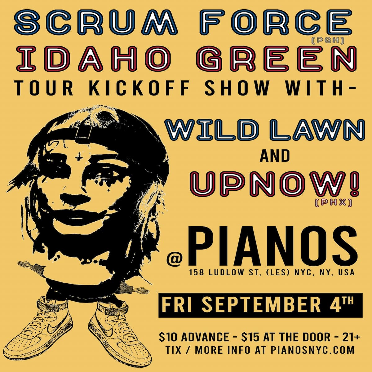 Scrum Force • Idaho Green • Wild Lawn • Upnow!