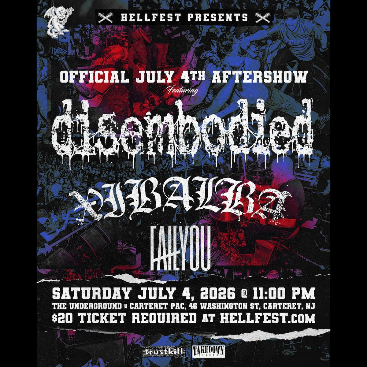 Disembodied, Xibalba, Fail You