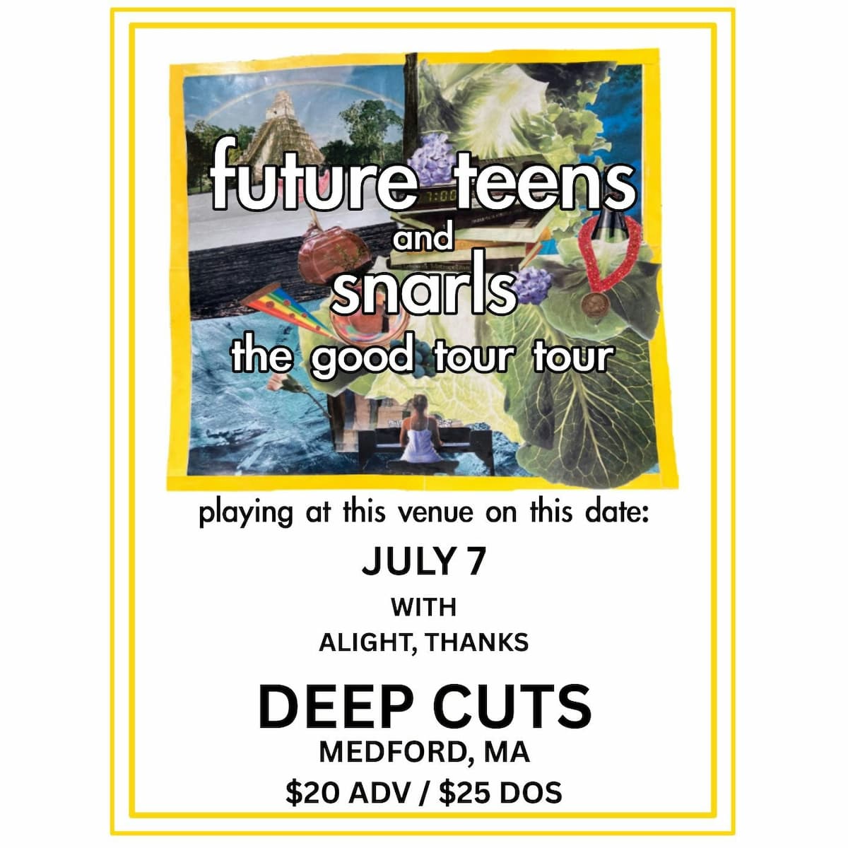 Future Teens w/ Snarls and Alright, Thanks