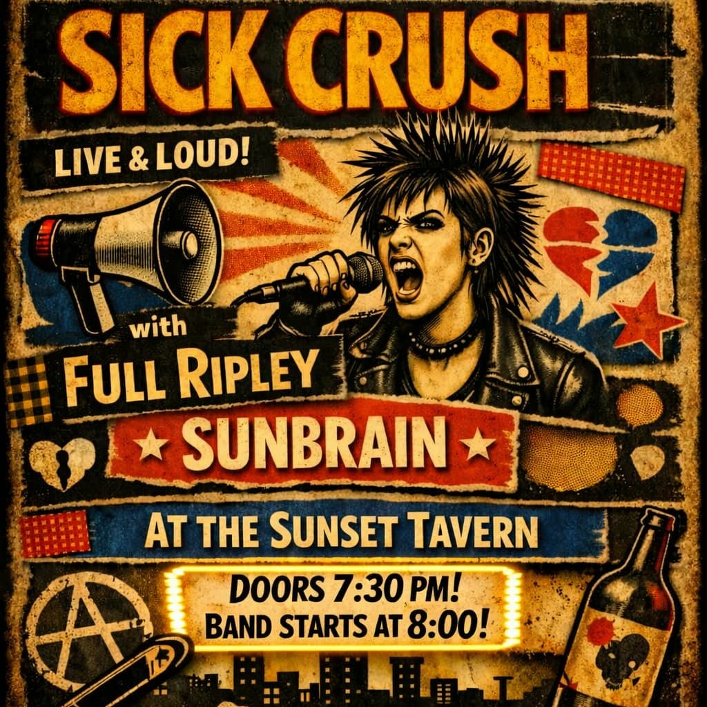 Sick Crush, Full Ripley, Sunbrain
