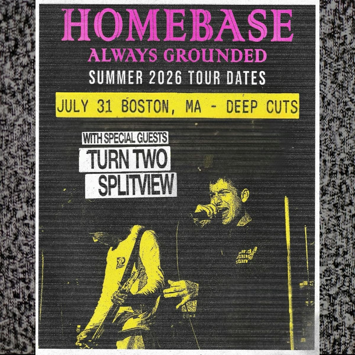 Homebase / Turn Two / Always / Grounded / Splitview