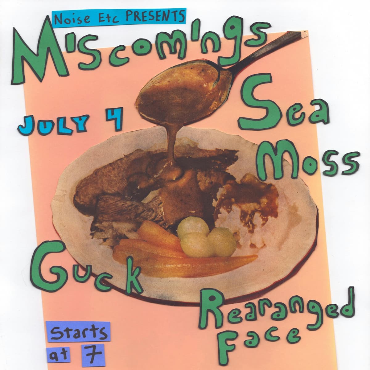 Guck, Sea Moss, Miscomings, Rearranged Face