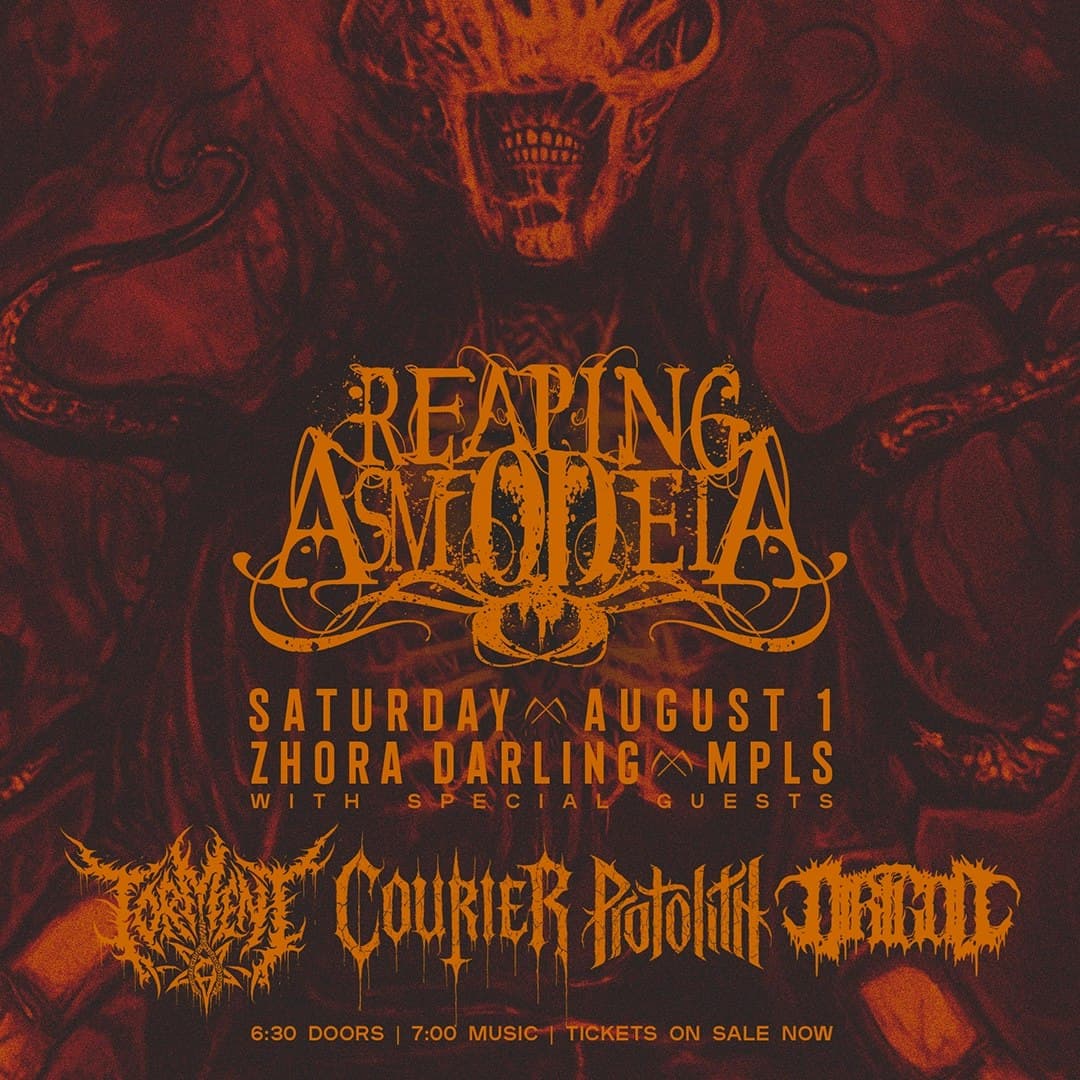 Reaping Asmodeia, Torment, Courier, Dirtgod (IA), & Protolith