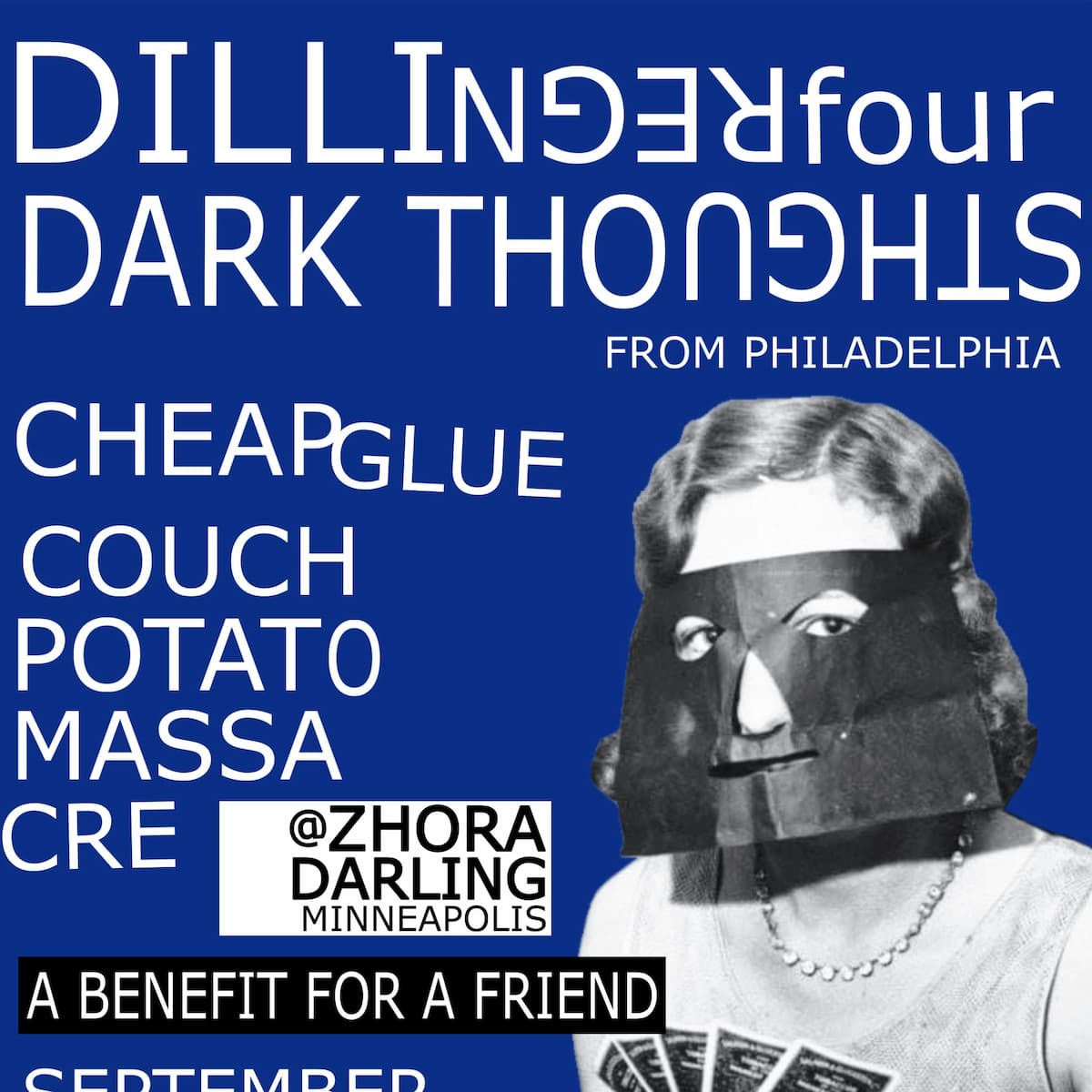 Dillinger Four, Dark Thoughts (PA), Cheap Glue, & Couch Potato Massacre