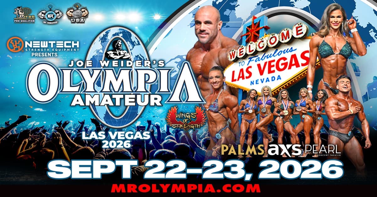 2026 Amateur Olympia: Women's Finals