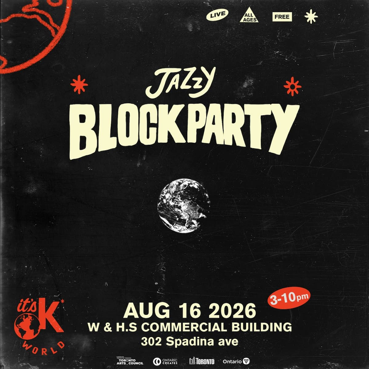 JAZZY BLOCKPARTY - It's Ok* World Closing Party