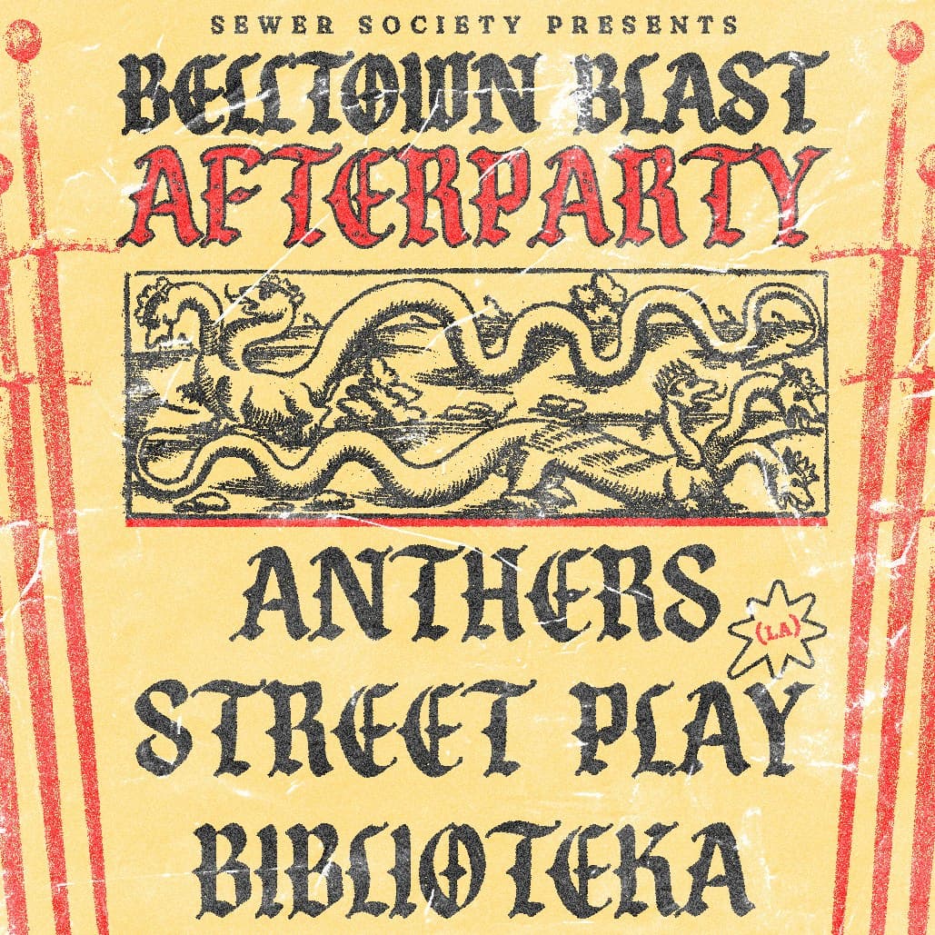 Belltown Blast Afterparty: Anthers, Street Play, Biblioteka