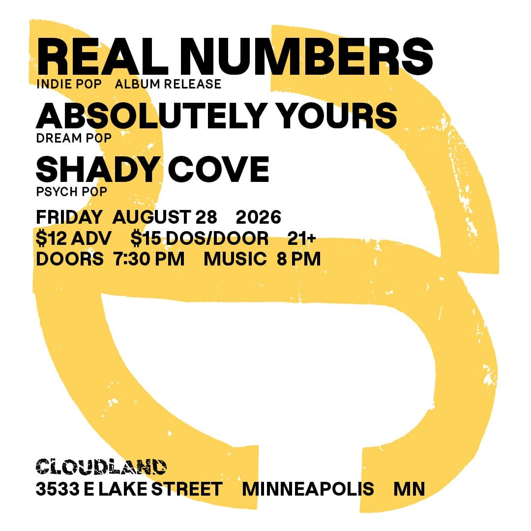 Real Numbers, Absolutely Yours, Shady Cove