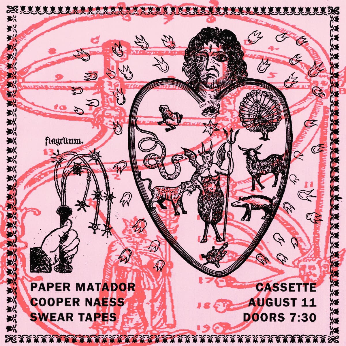 PAPER MATADOR, COOPER NAESS, SWEAR TAPES