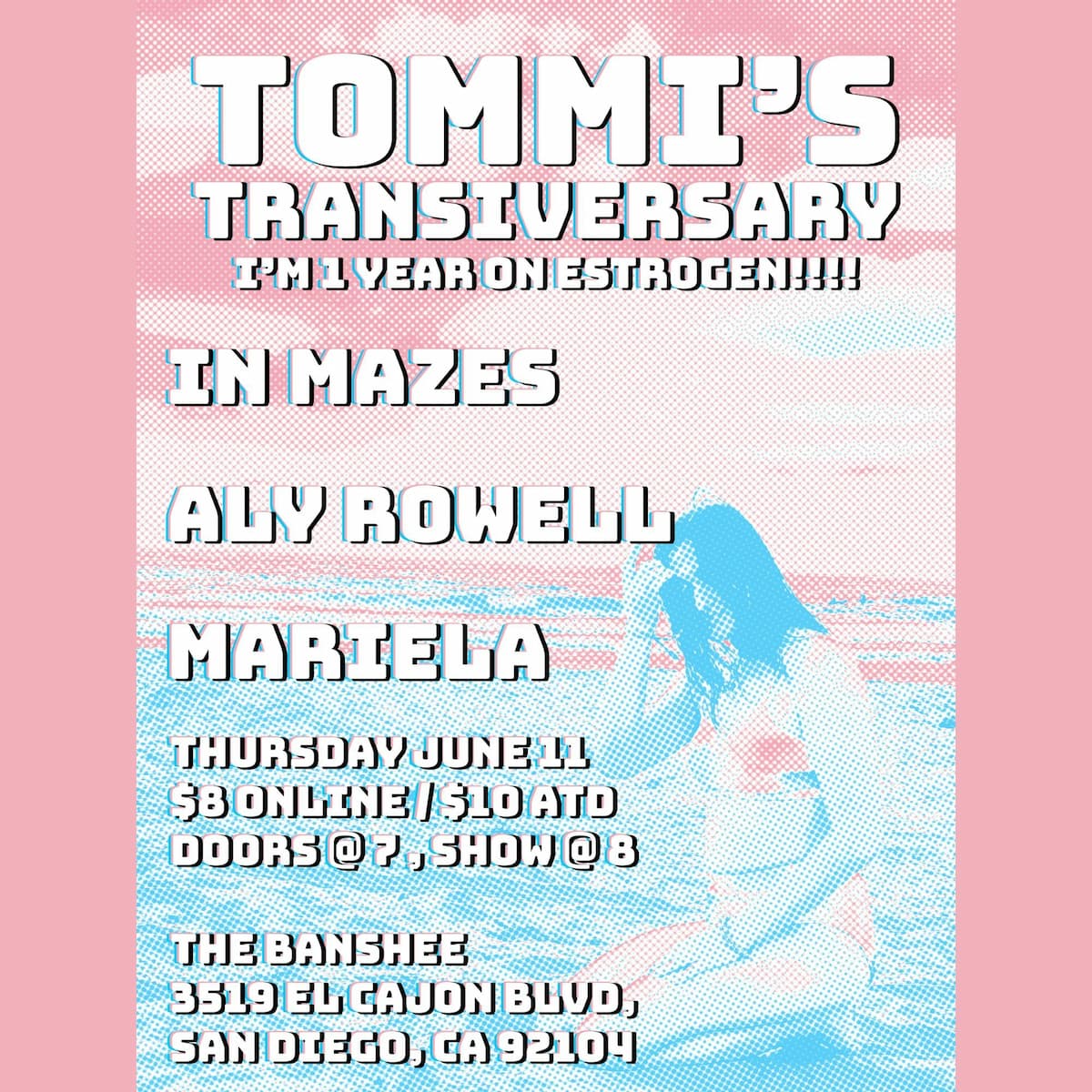 Tommi's Transiversary: In Mazes, Aly Rowel, and Mariela