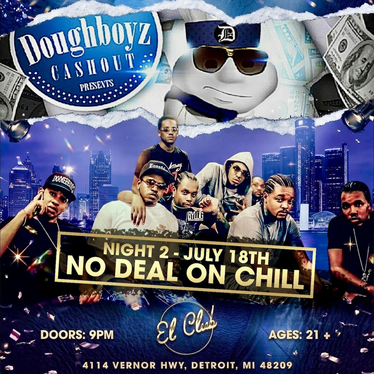 DOUGHBOYZ CASHOUT PRESENTS: THE LEGACY CONCERT | NIGHT TWO NO DEAL ON CHILL