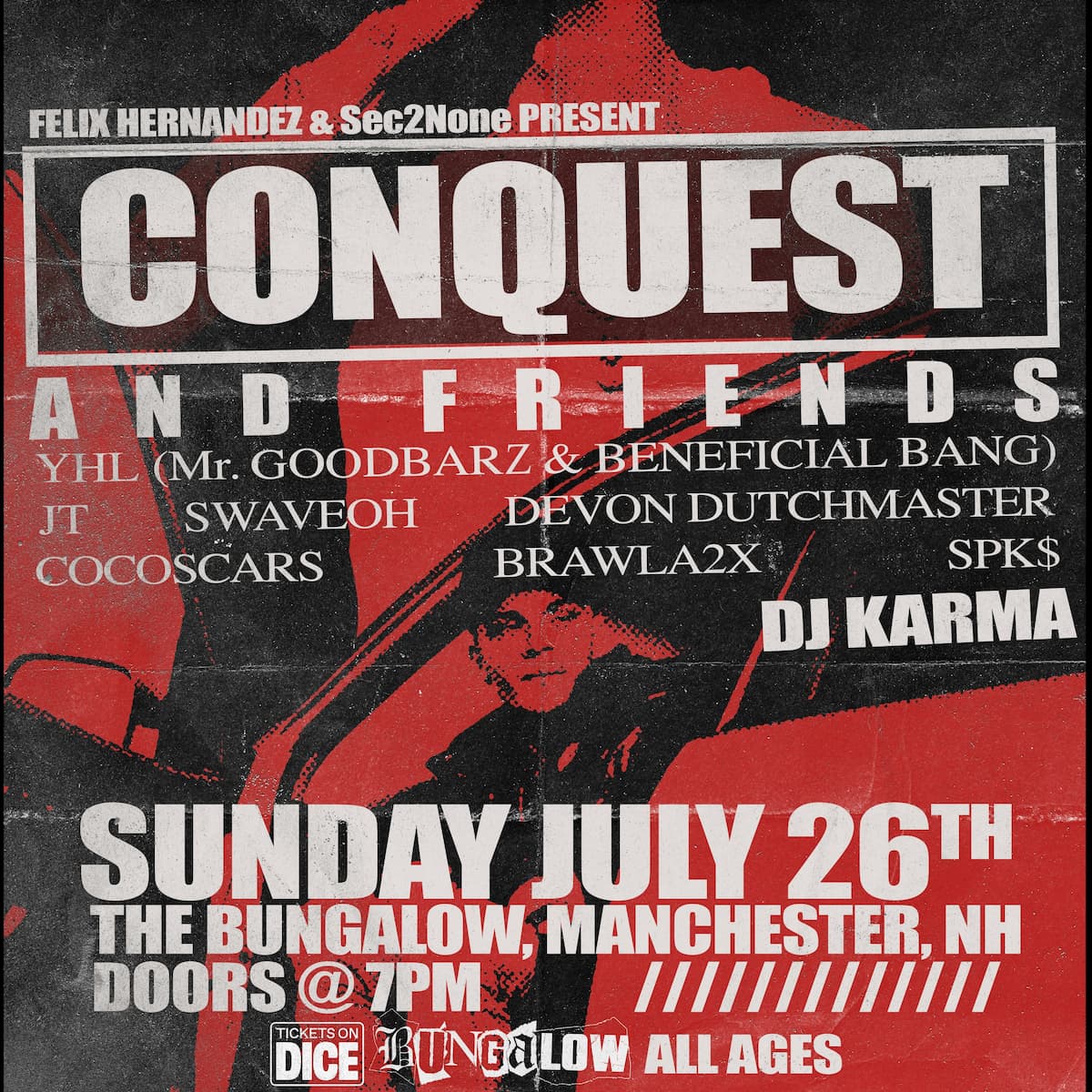 CONQUEST, YHL (Mr.Goodbarz/Beneficial Bang) & more