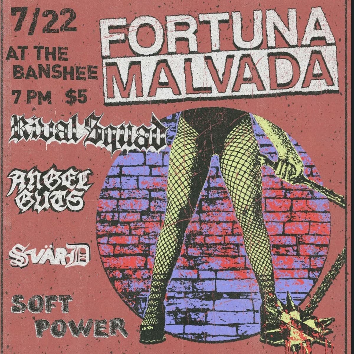 Fortuna Malvada, Rival Squad, Angel Guts, Svard, and Soft Power