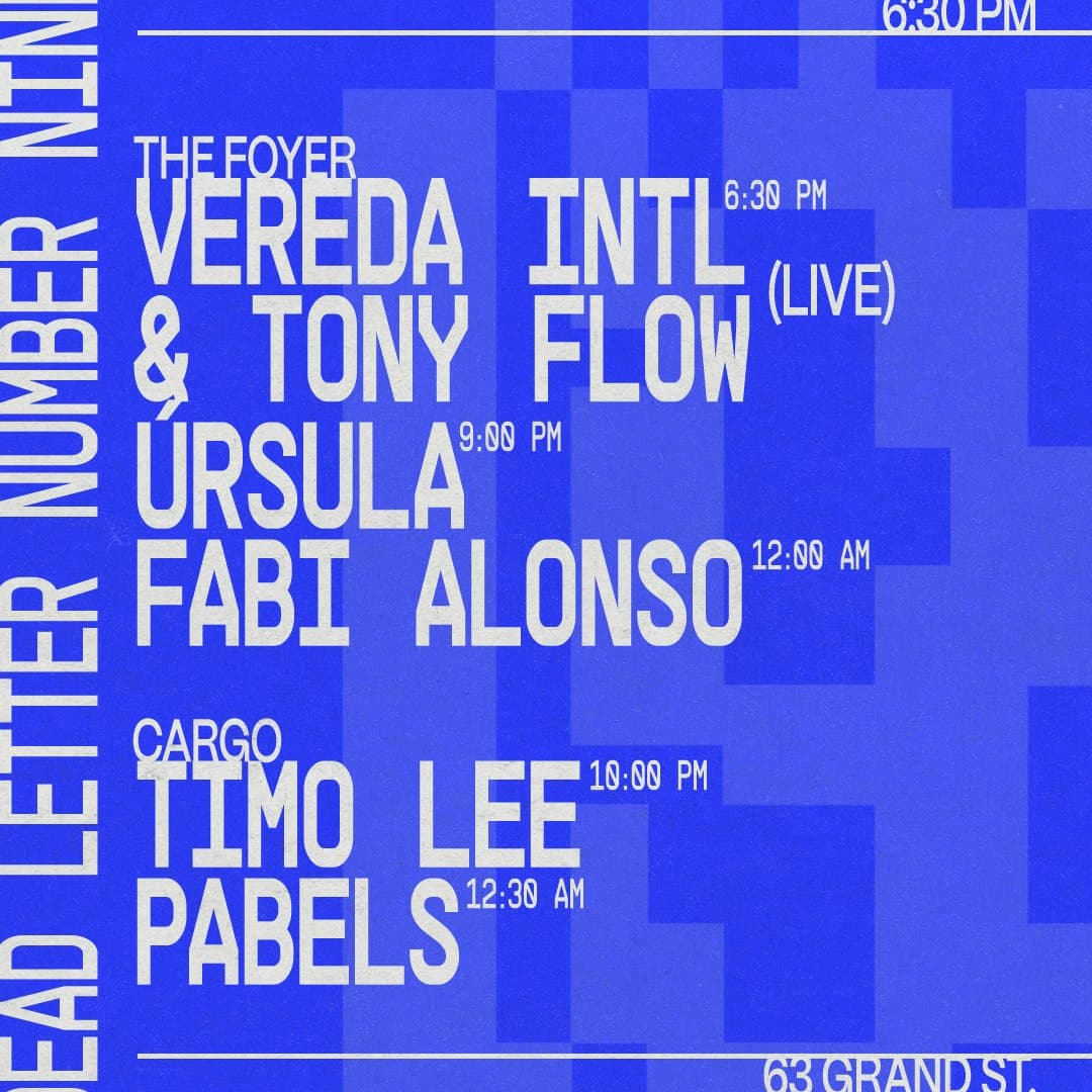 Pabels, Timo Lee, Fabi Alonso, Úrsula +Live Music