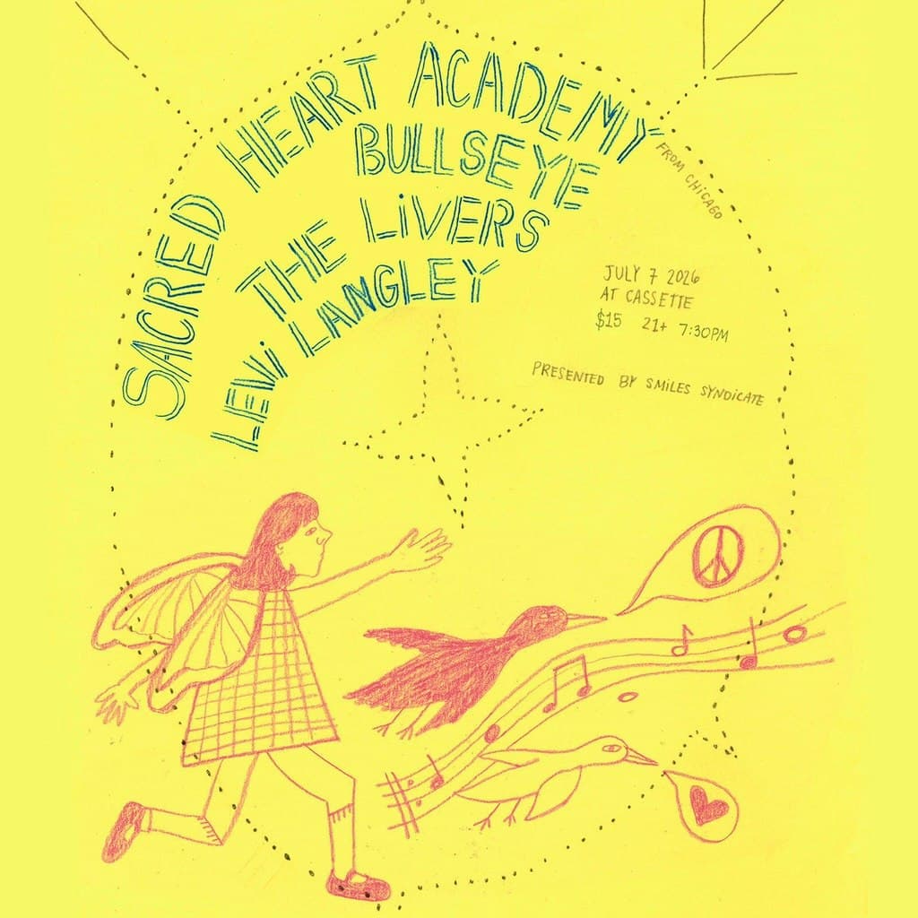 SACRED HEART ACADEMY, BULLSEYE, THE LIVERS, LEVI LANGLEY