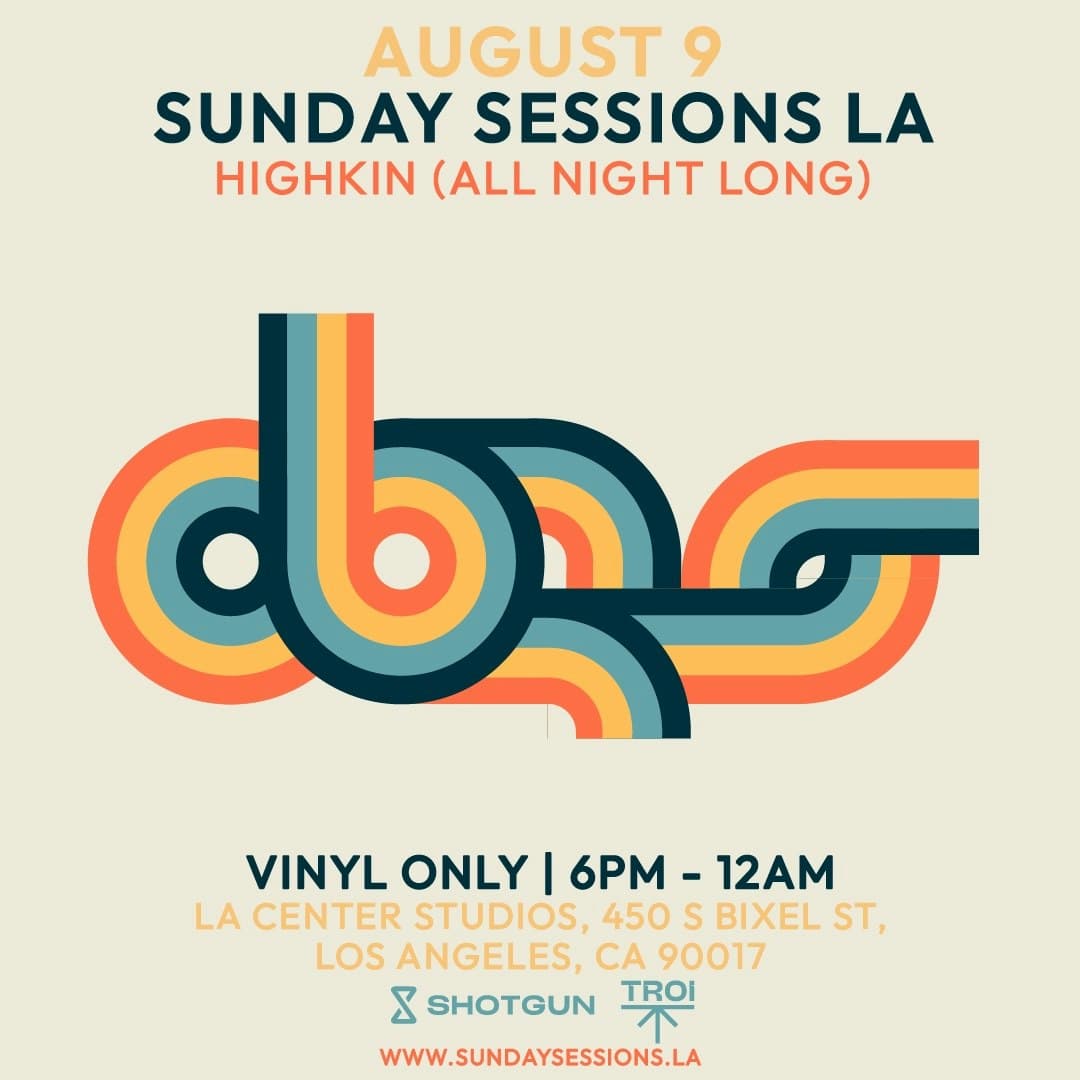 Sunday Sessions LA (Vinyl Only) Open Air 08/09