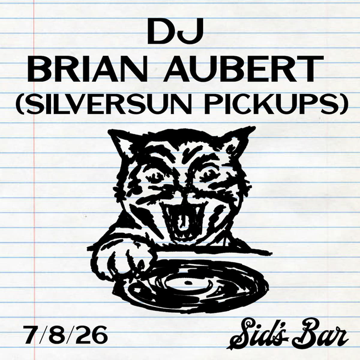 DJ Brian Aubert (Silversun Pickups)