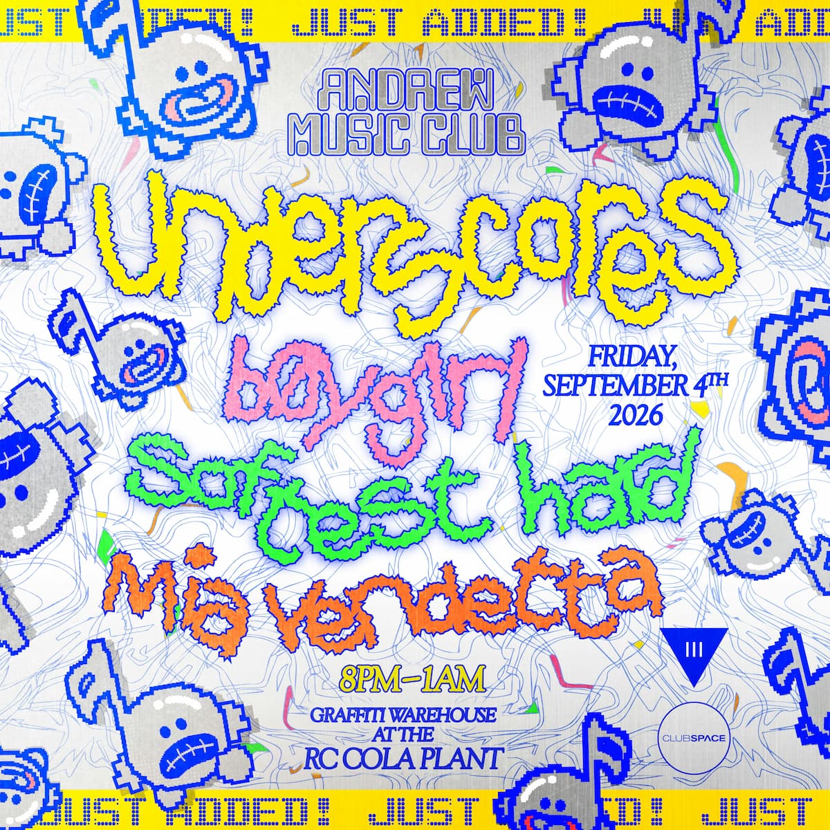 Andrew Music Club: underscores