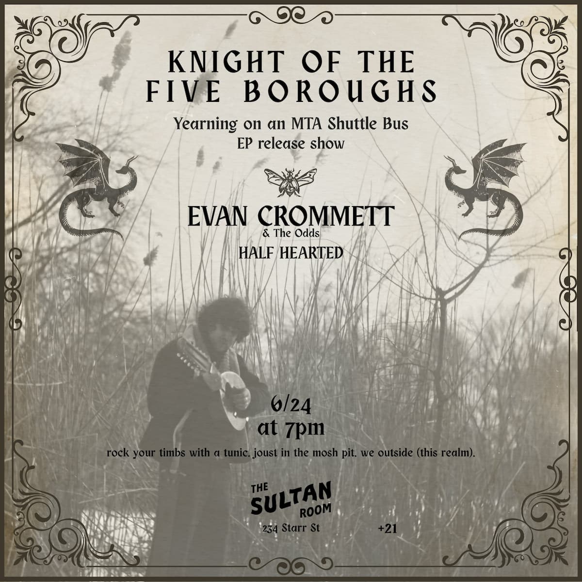 Knight of the Five Boroughs ft. Evan Crommett, Half-Hearted