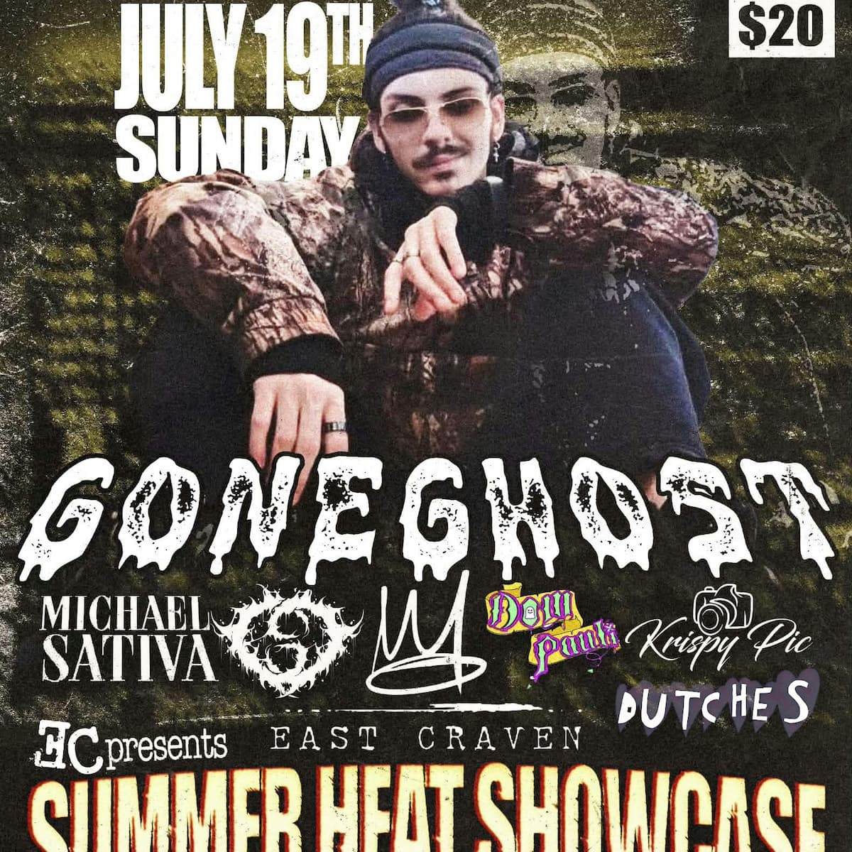 SUMMER HEAT SHOWCASE featuring GONEGHOST