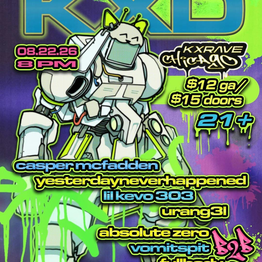 Casper Mcfadden // Yesterdayneverhappened // Lil Kevo 303 // Fullbody b2b Vxmitspit b2b Absolute Zerø // UrAng3l