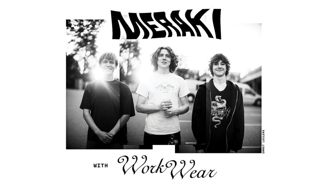 Meraki record release with Work Wear